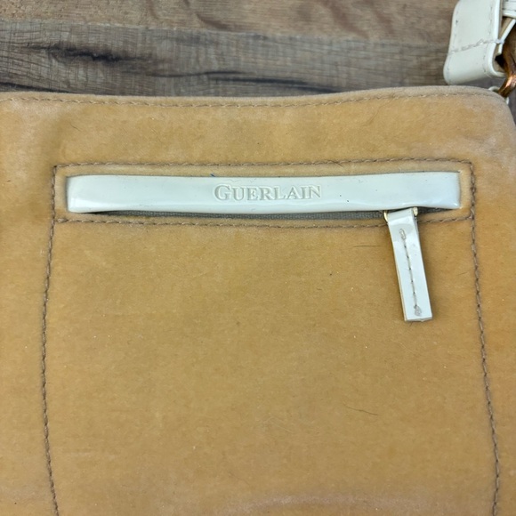 Guerlain Suede Velvet Tan Handbag Shoulder Bag Women’s - Picture 2 of 8